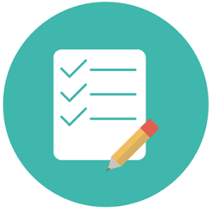animated checklist icon