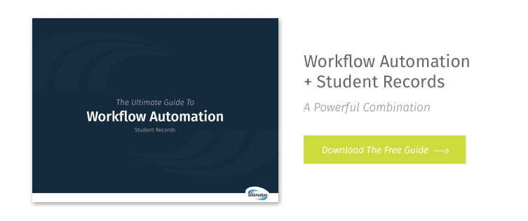 student records workflow automation