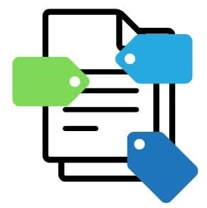 animation of tagging documents